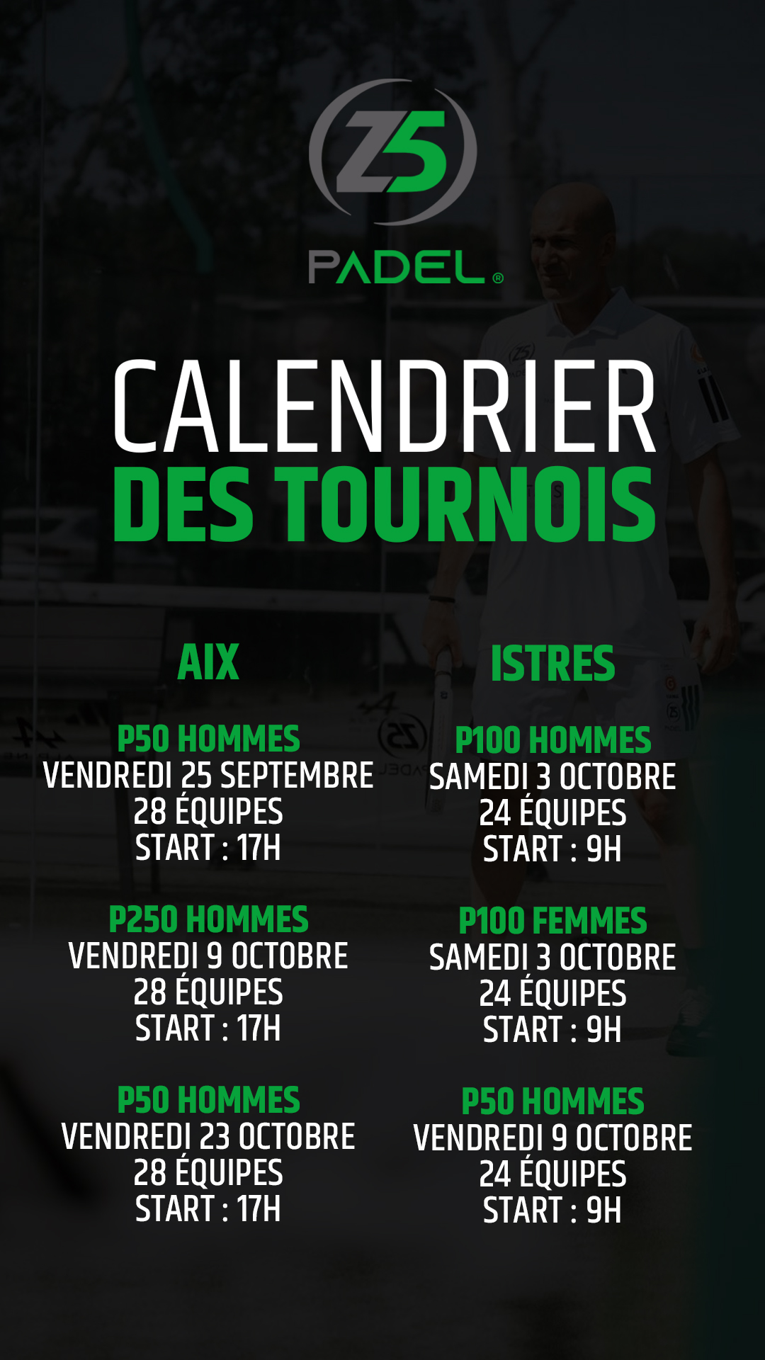 calendrieyr tournois de padel