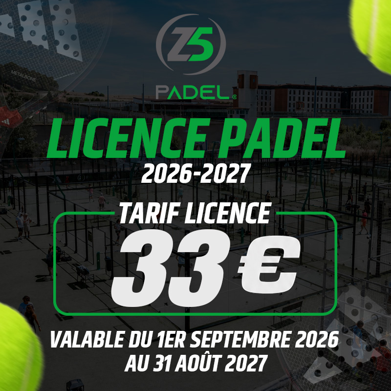 licence padel carre